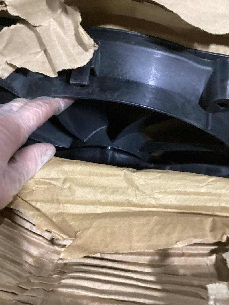 Condition photo showing New/Like New for kax engine radiator cooling fan, compatible with 2002-2006 camry 3.0l, es300, 2004-2008 solara 3.3l, replace # 75366, 75562, fa70217, fa70222, fa70264, 620-532