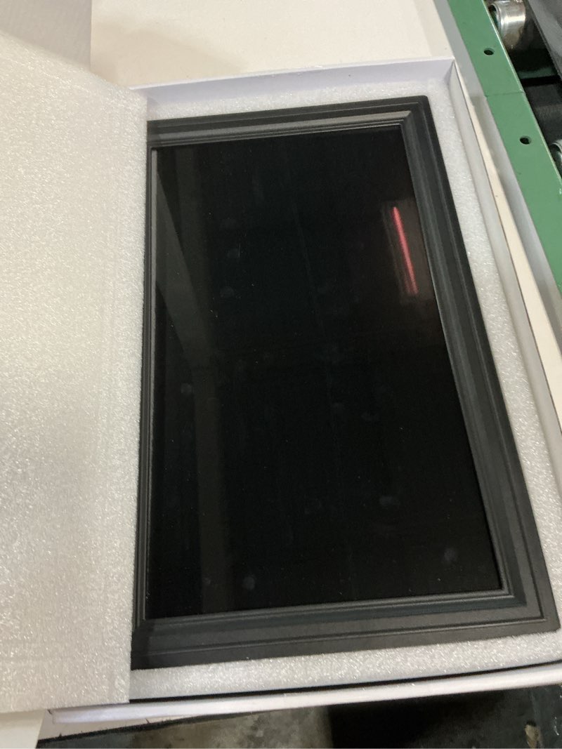 Condition photo showing As Is for 64gb 15.6" large digital picture frame, uhale wifi electronic photo frames with 1920 x 1080 fhd ips touch screen, support auto-rotate wall mounted sd&usb card, share photos/videos from phone instantly 15.6 inches