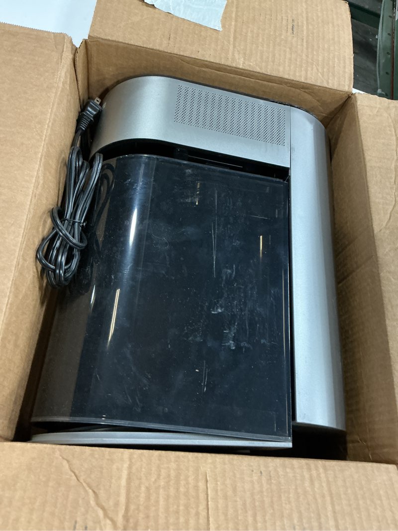 Condition photo showing As Is for DREO 6L Humidifiers for Bedroom, Smart Warm & Cool Mist for Large Room, 60Hr Quiet Runtime for Baby, Plant, Humidity Sensor, Indicator Light, 12H Timer, Google/Alexa, HM713S Silver