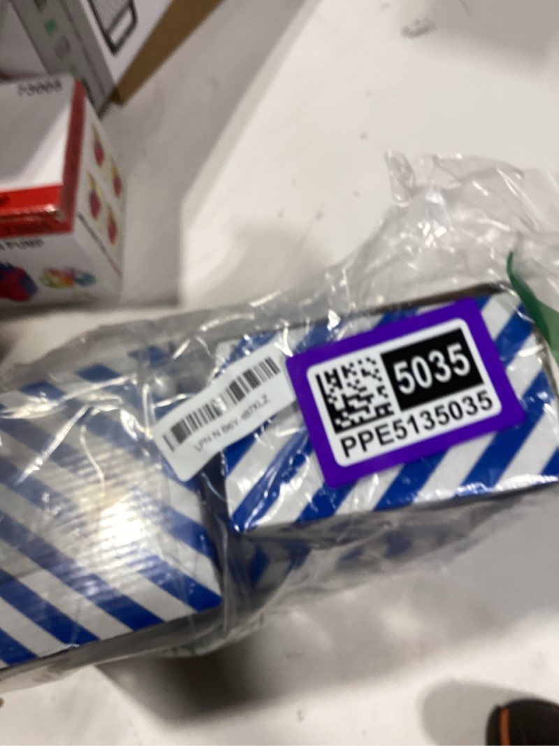 Condition photo showing As Is for hoolerry 4 pack pop up floor electrical outlet cover box kit with 4.8a usb charger 20amp waterproof weatherproof floor tamper resistant outlet receptacle for countertop home (black) 4 black