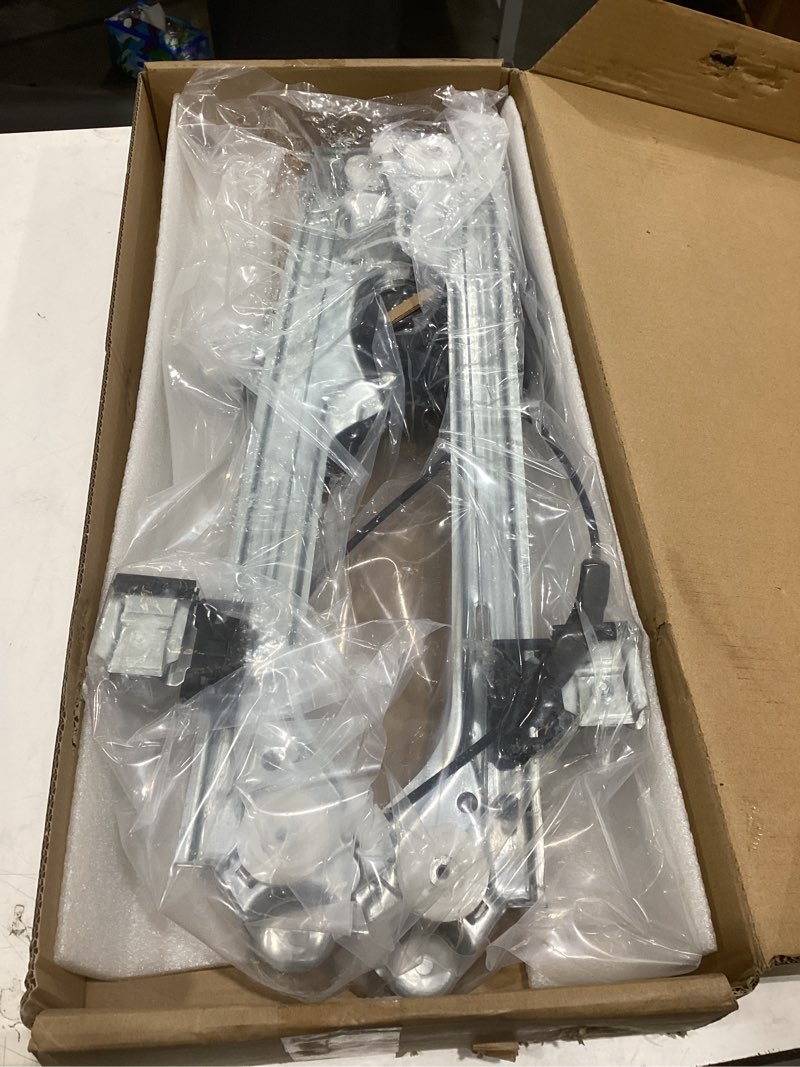 Condition photo showing New/Like New for front left power window regulator with 7-pin motor replacement for cadillac escalade chevy silverado tahoe gmc sierra 2015-2020 751724 84621036