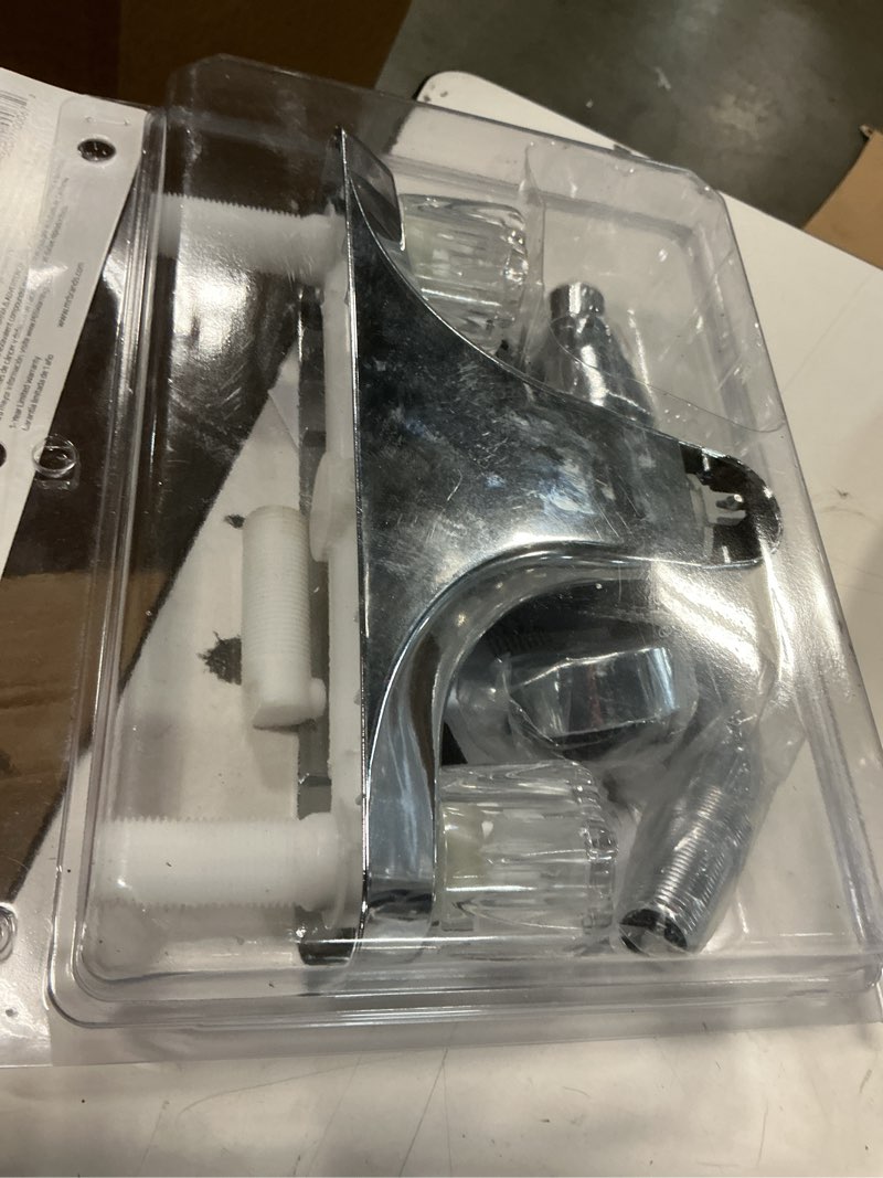 Condition photo showing As Is for Road & Home Chrome 2-handle Single function 2.0-in Round Bathtub and shower Faucet ( Valve