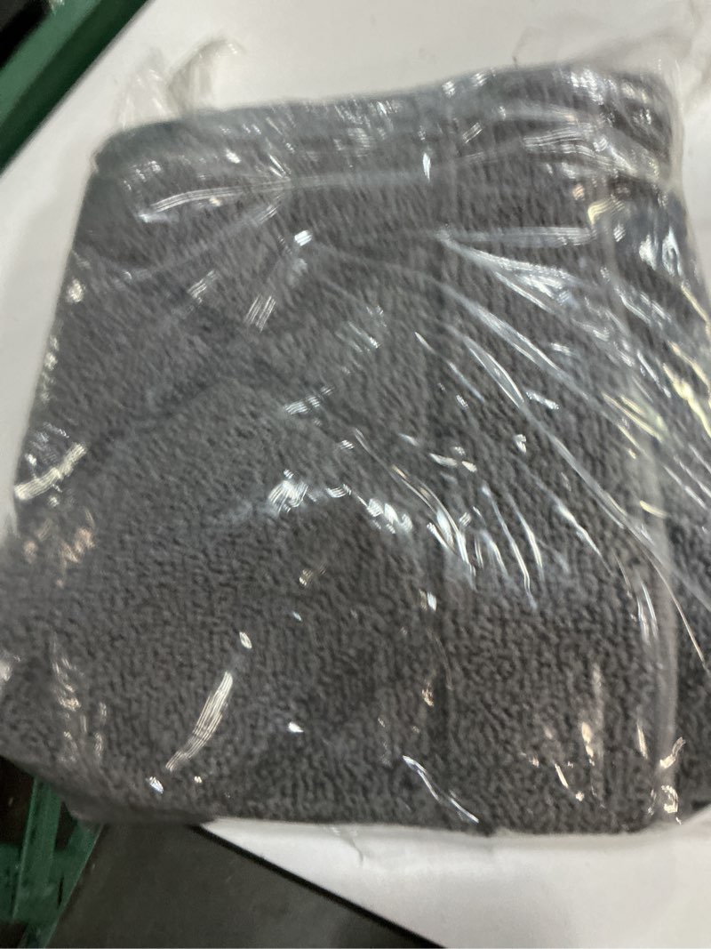 Condition photo showing New/Like New for refetone indoor doormat, front back door mat 36"x60" rubber backing non slip mats, absorbent washable entrance doormat for entryway, resist dirt low-profile inside floor mat for muddy shoes light grey 3' x 5' (rectangular) big plaid light grey