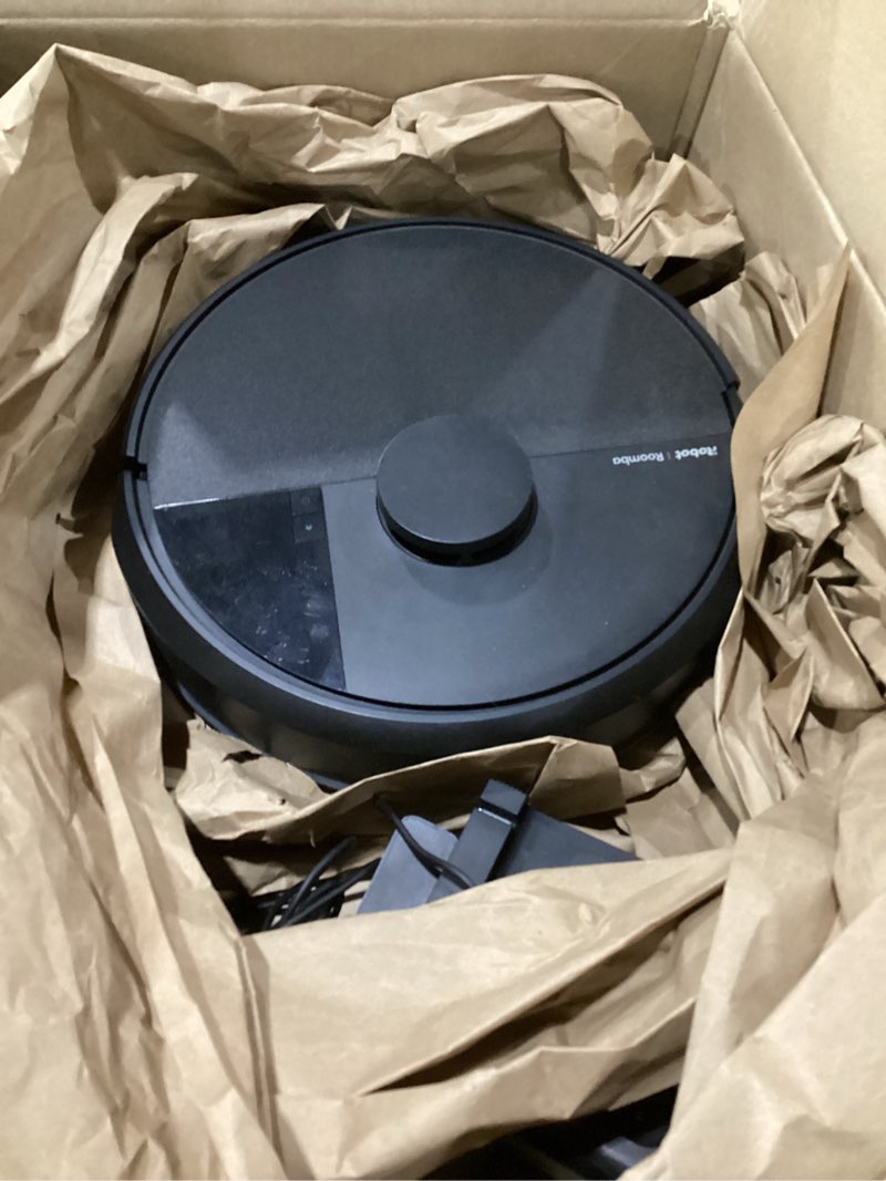 Condition photo showing Good Condition for USED, Not tested!!! iRobot Roomba 105 Vac Robot Vacuum - Easy to use, Intense Power-Lifting Suction, LiDAR Navigation, Multi-Surface Cleaning, Cleans in Neat Rows, Self-Charging
