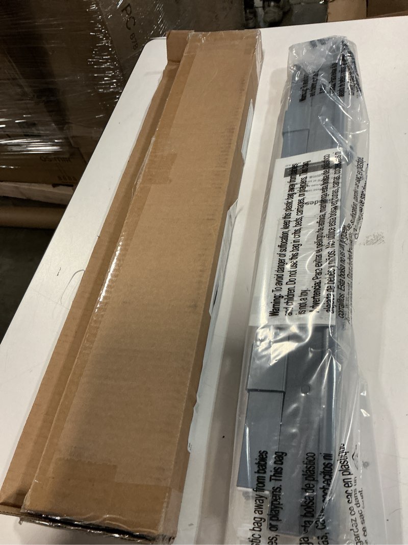 Condition photo showing New/Like New for lazblinds cordless cellular shades, no tools no drill light filtering honeycomb shades pleated blinds for windows, 23'' w x 48'' h, dark grey light filtering-dark grey 23'' w x 48'' h
