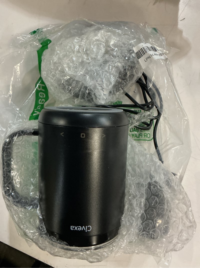 Condition photo showing As Is for rechargeable self heating coffee mug, fast heating & high temperature, 14 oz app-controlled heated coffee mug, 1f precise temperature control smart mug warmer for 150 min use
