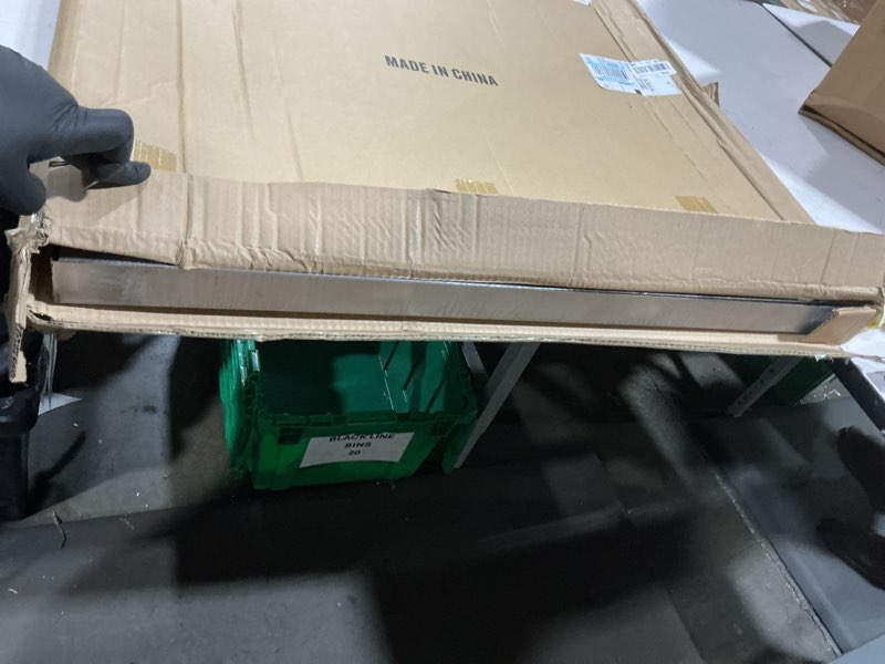 Condition photo showing Good Condition for 36x36 inch stainless steel invisible manhole cover, square recessed septic tank cover with lifting hook and frame, for pavement/driveway silver 36x36in