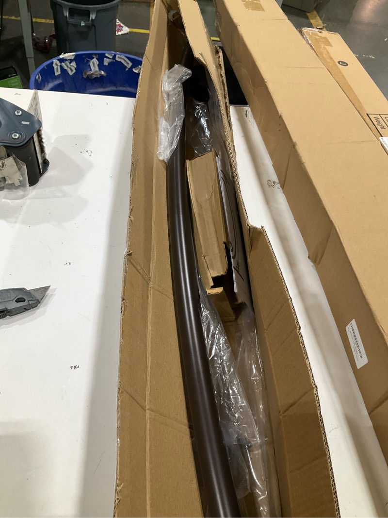 Condition photo showing Good Condition for bonpally curved shower curtain rod for bathroom, 40-72 inches adjustable curved shower rod, 0.9mm round shower curtain rod with rotating brackets for extra shower space, need to drill, bronze
