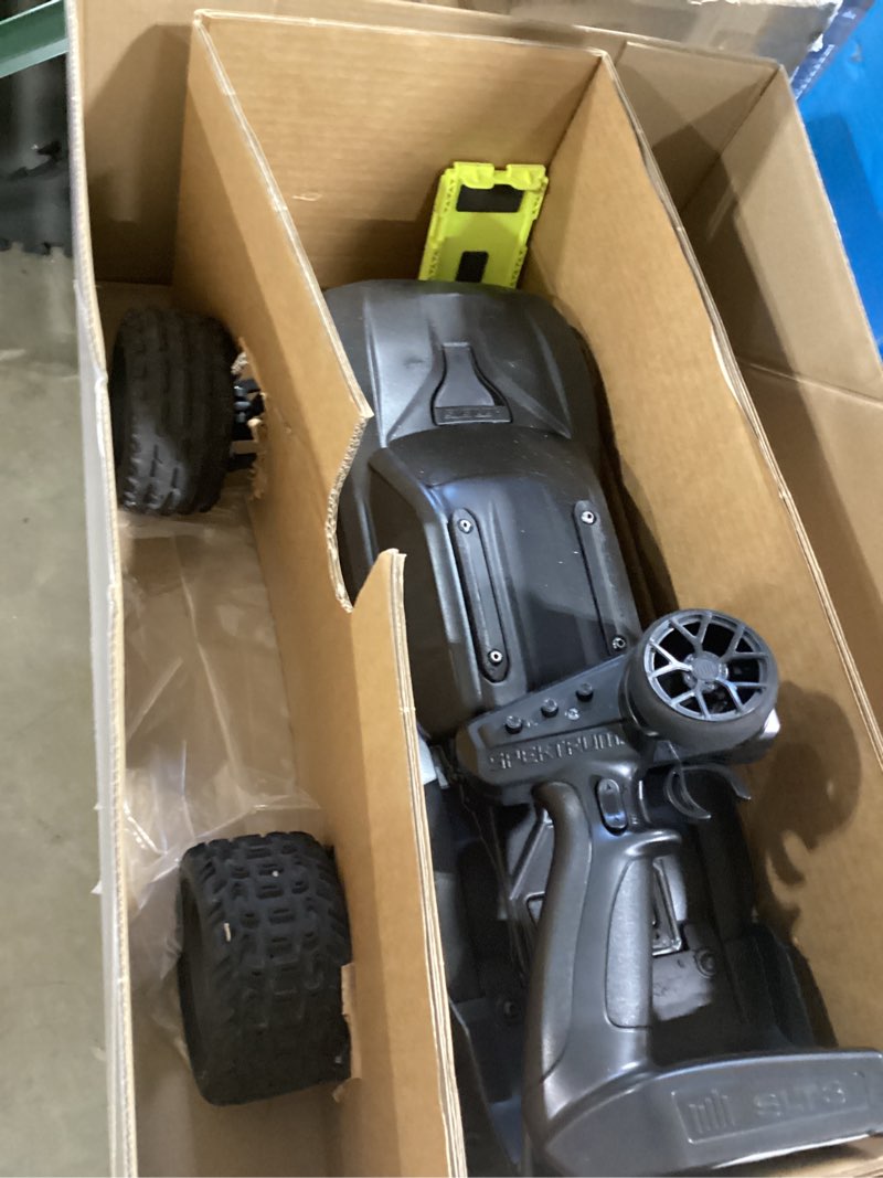 Condition photo showing Good Condition for arrma rc truck 1/10 big rock 4x4 223s blx brushless street truck rtr (batteries and charger not included) with dsc, (black), ara4312v4t1
