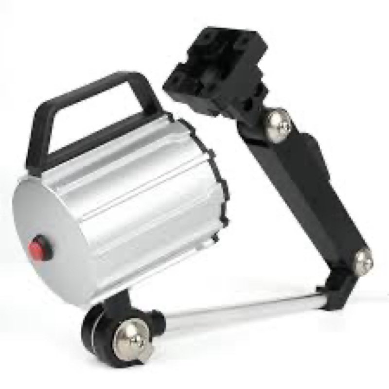 stastrstu articulating led work light, 18w machine lights, 1800 lumens flexible wood lathe light dri