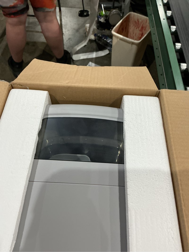 Condition photo showing As Is for frigidaire crunch countertop nugget ice maker  33 pounds