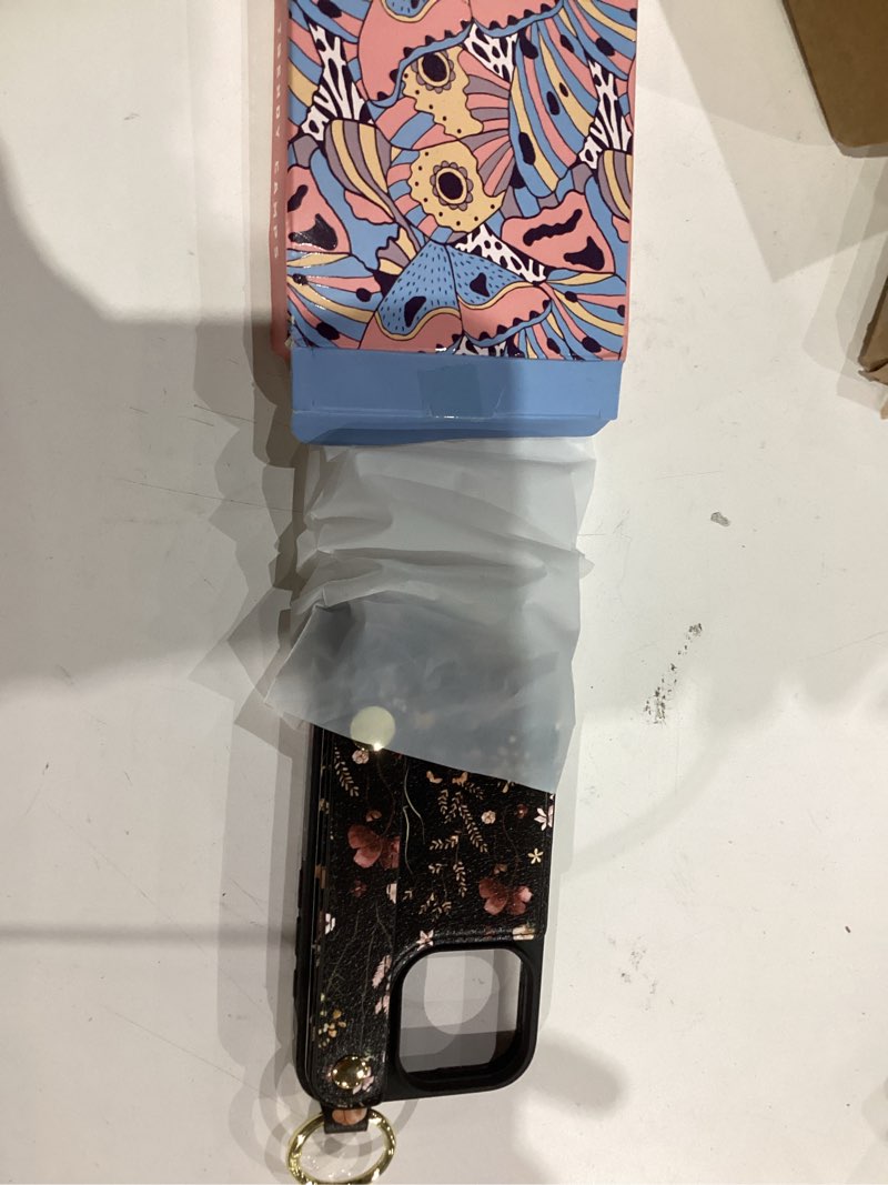 Condition photo showing Good Condition for Petitian for iPhone 16 Pro Case Wallet - Women Girls Cute Girly Aesthetic Unique Design Leather Credit Card Holder Cardholder Stand Wristband for iPhone 16 Pro, Grow Flower Grow Flower iPhone 16 Pro