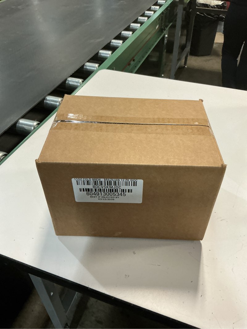 Condition photo showing New/Like New for ((bb:03/23/2025))la colombe brazilian cold brew (11oz)