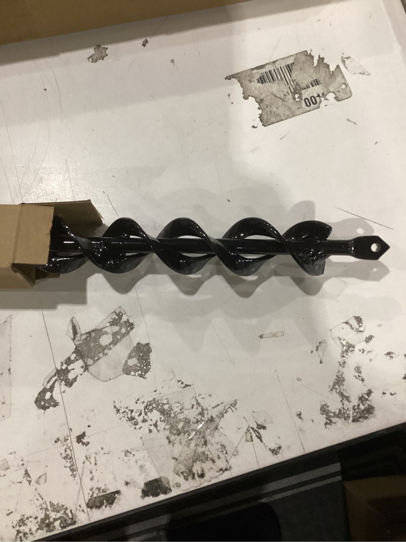 Condition photo showing New/Like New for 5 Set Auger Drill Bit for Planting,Heavy Duty Garden Auger Spiral Drill Bit Bulb Planter Tool for Planting Bedding Plants,Universal for Cordless Drill(1.6"x9",1.6"x16.5",3.5"x16",4"x12",2"x32") 1.6"x9"+1.6"x16.5"+3.5"x16"+4"x12"+2"x32"