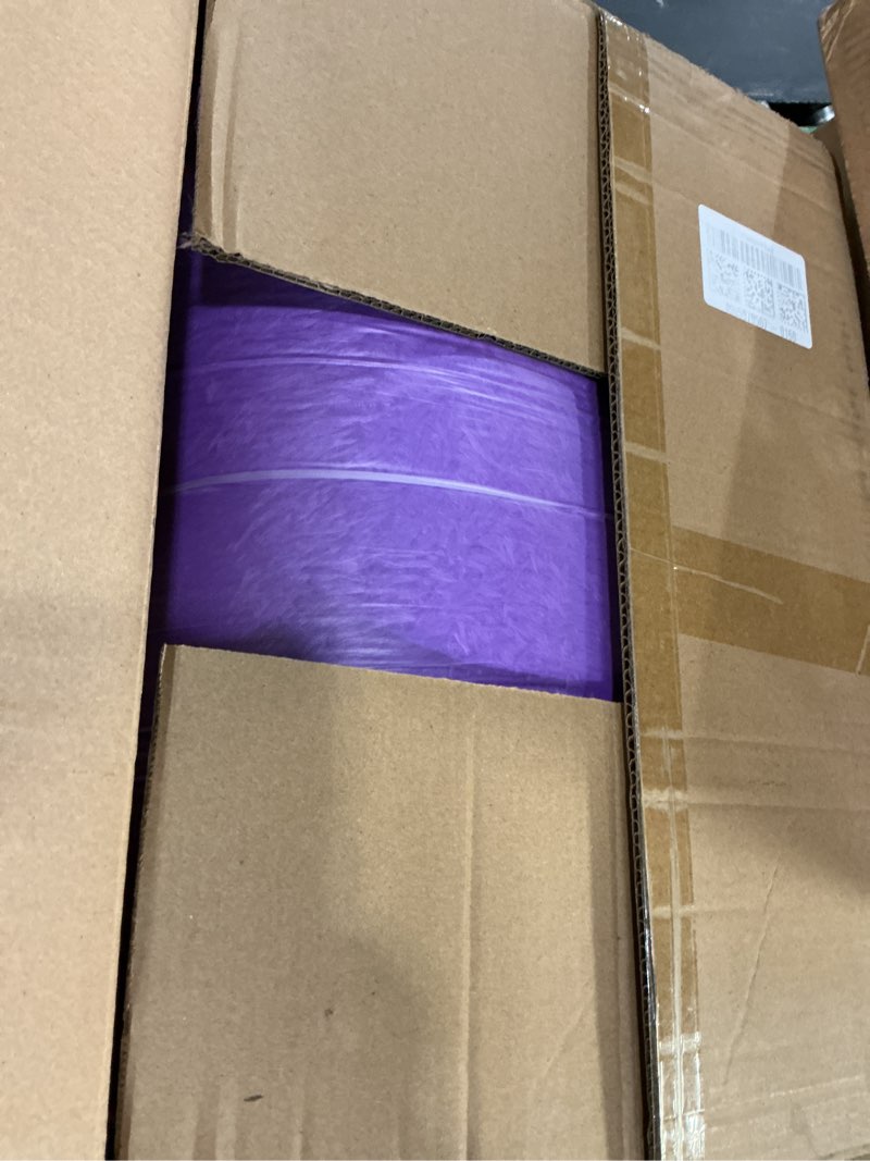 Condition photo showing New/Like New for aetvrni luxury plush shaggy thick faux fur comforter warm, big heavy winter comforter set, ultra soft thick blanket casual all season fluffy bedding 1 piece,purple,twin purple twin