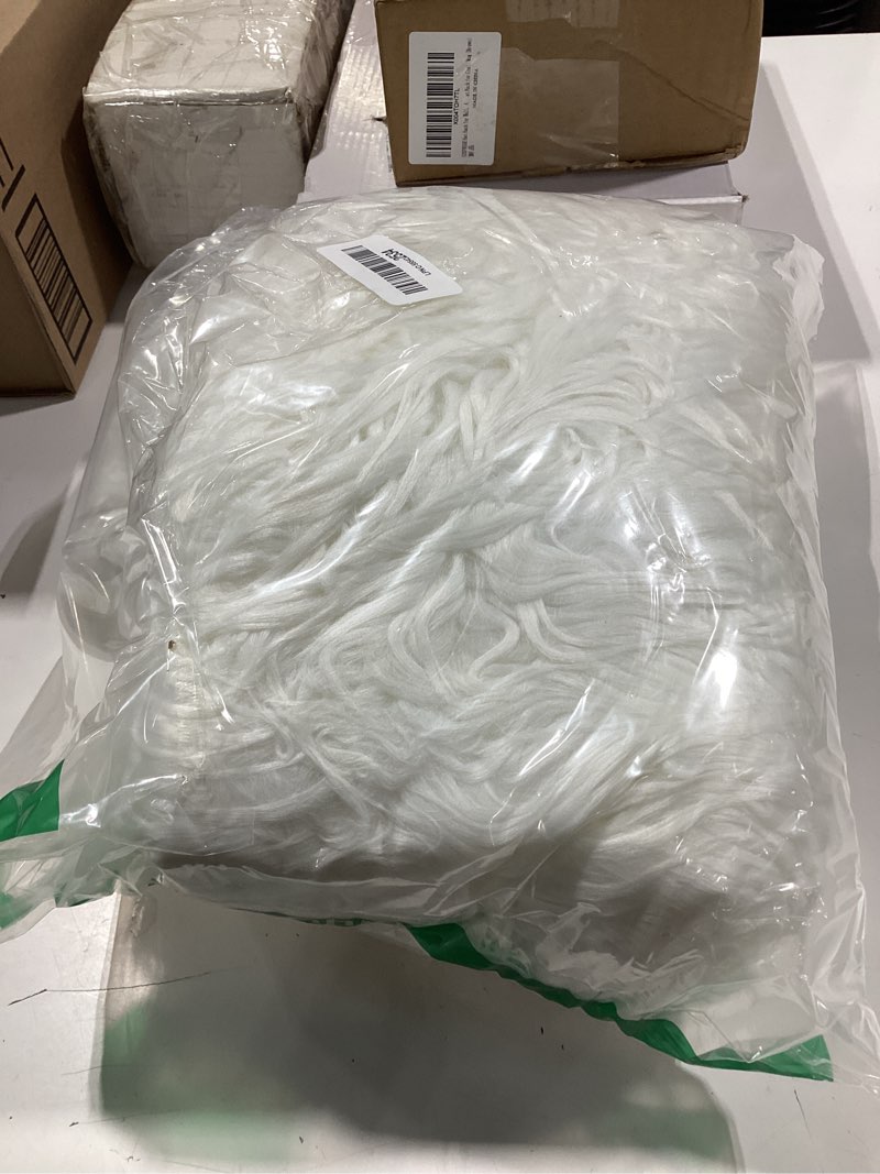 Condition photo showing Good Condition for simplee apparel women's long sleeve fluffy faux fur warm coat 14 white