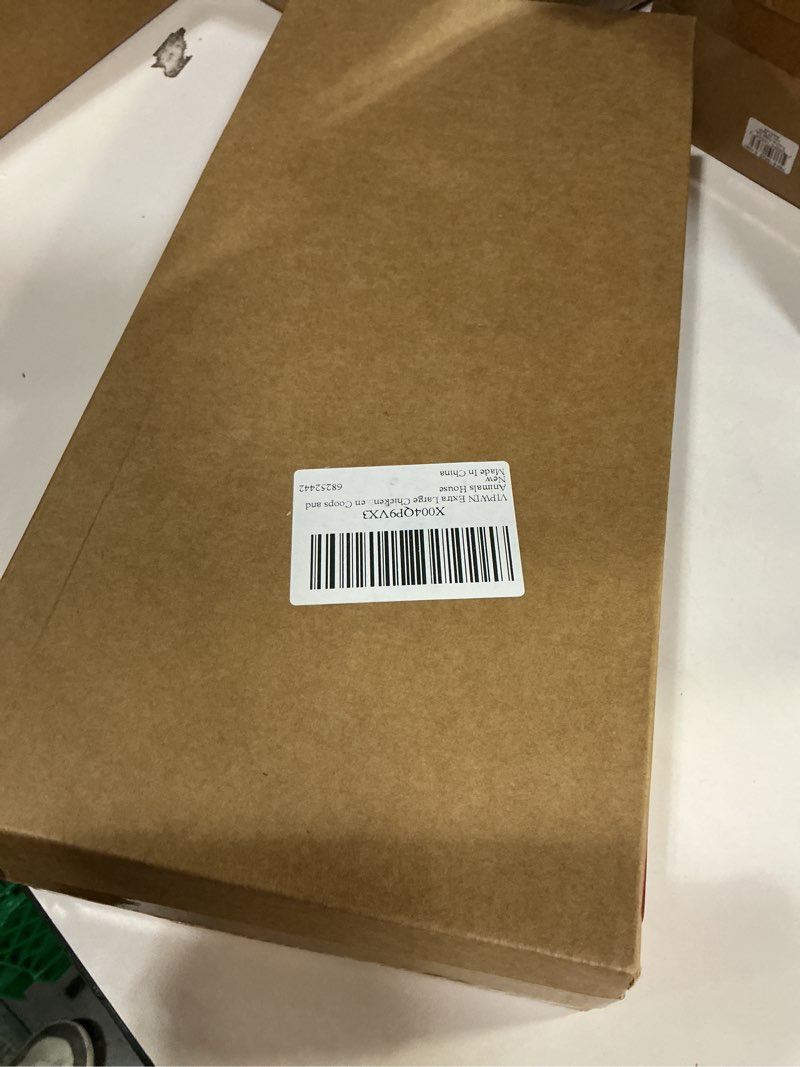 Condition photo showing New/Like New for Chicken Poop Scooper for Sand, Coop Scoop 3 in 1 Rake Function with Fine Sieve Hole, Adjustable Coop Scoop (38" to 68") for Chicken Coops & Pet, Convenient Chicken Poop Scooper for Sand