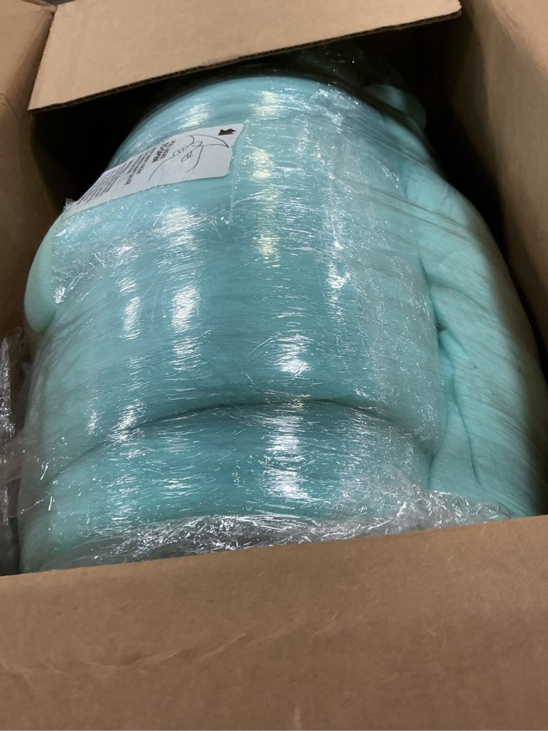 Condition photo showing As Is for Dream Serenity EcoZone 1.5" Memory Foam Mattress Topper Full 1.5" Full