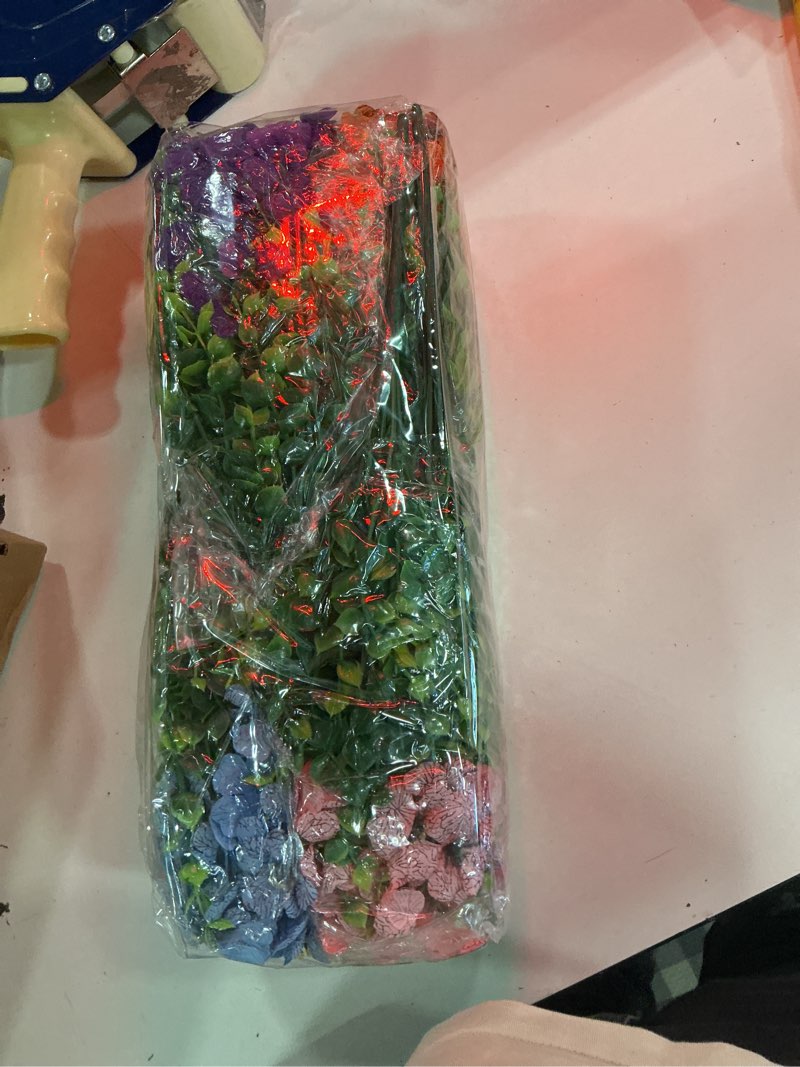 Condition photo showing New/Like New for hommyea artificial fake flowers plants for outdoors silk spring home decor
