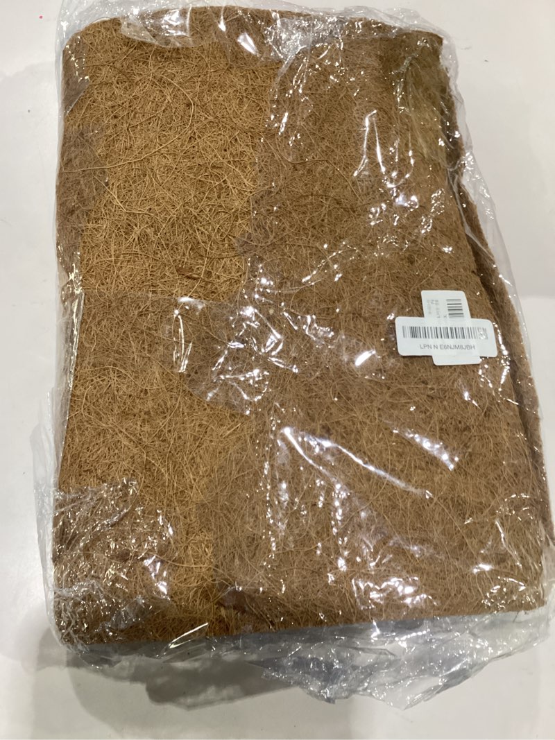 Condition photo showing Good Condition for 31.5 x 78.7 inch natural coco coir fiber liner roll sheet, coconut fiber pad, for planter flower basket liner garden decoration animal pet pad 1 80x200cm
