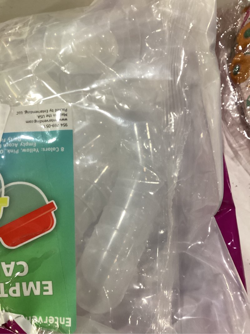 Condition photo showing Good Condition for capsule vending machine translucent acorn capsules empty 50 pcs 1.1 inch (28mm) - gumball machine capsules refill bulk party favors - easter basket stuffers - diy craft supplies mix