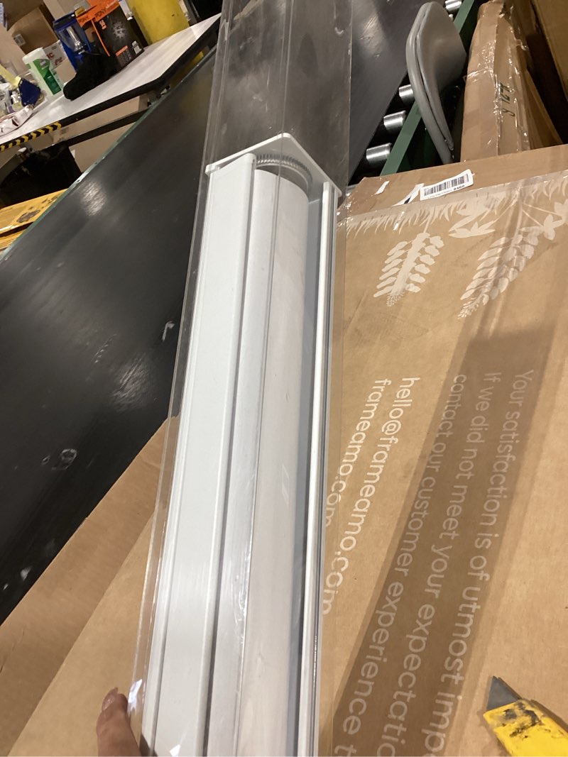 Condition photo showing Good Condition for similar productcordless blackout roller shades blinds for windows free-stop,pull down room darkening with valance,thermal insulated woven fabric window door blinds for home,office,black 20\" w x 72\" h 20\"w x 72\"h black