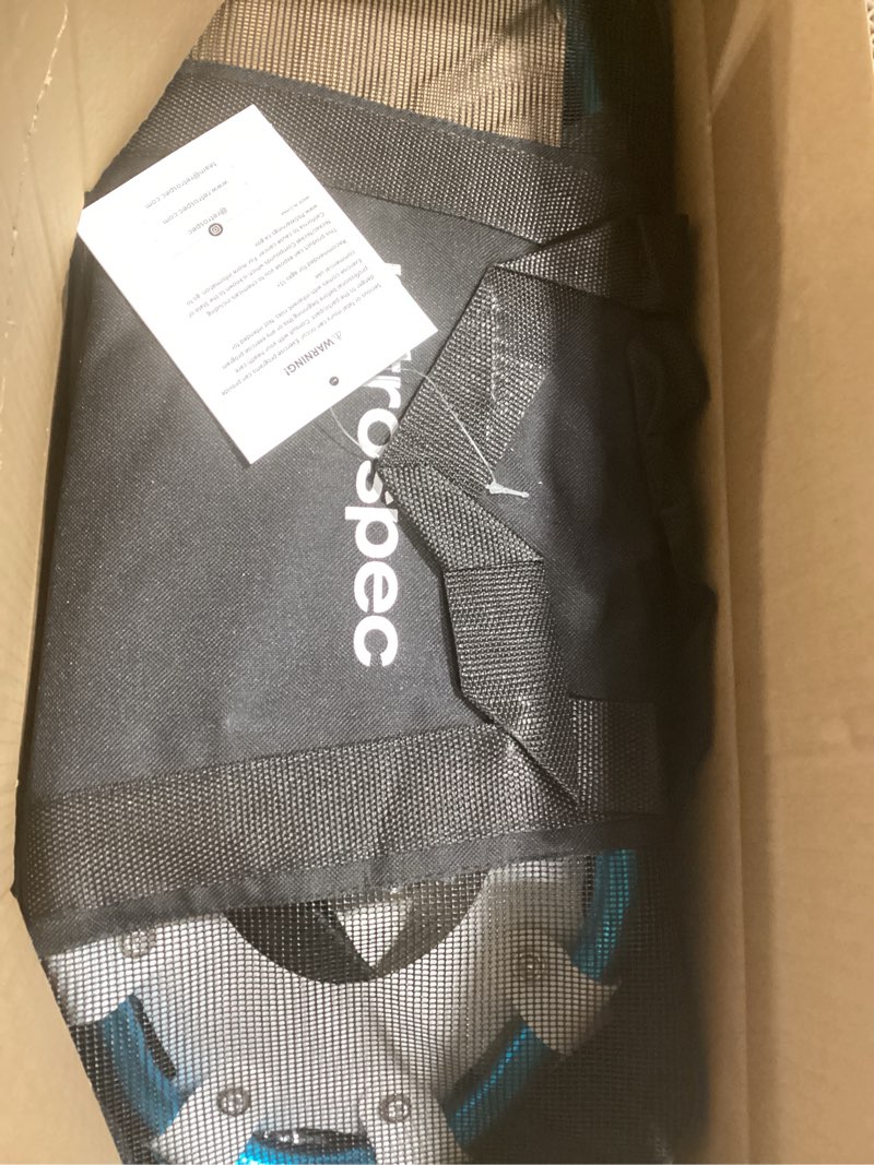 Condition photo showing Good Condition for Retrospec Drifter Snowshoes for Women & Men - Lightweight Aluminum Frame Snow Shoes with Double Ratchet Binding System, Heel Lifts & Carry Bag for All Terrain Hiking & Winter Sports Ice Cap 21" Snowshoes