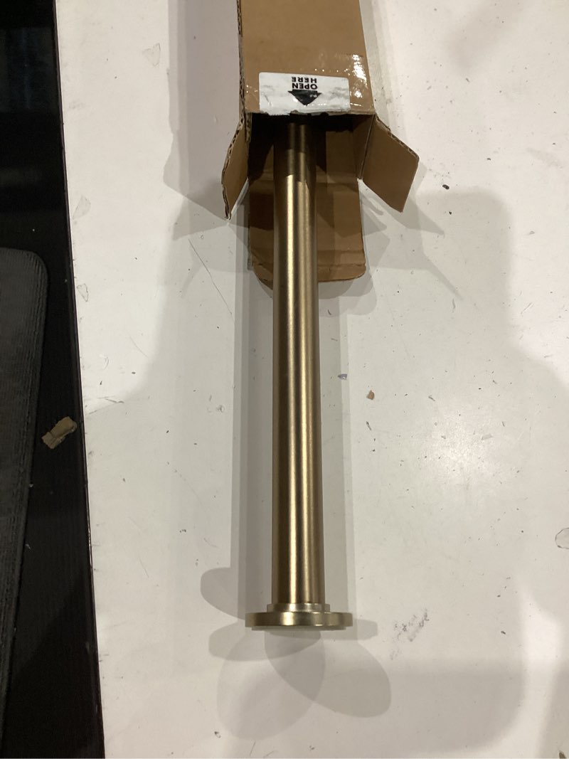 Condition photo showing Good Condition for ivilon tension curtain rod - spring tension rod for windows or shower, 24 to 36 inch. warm gold