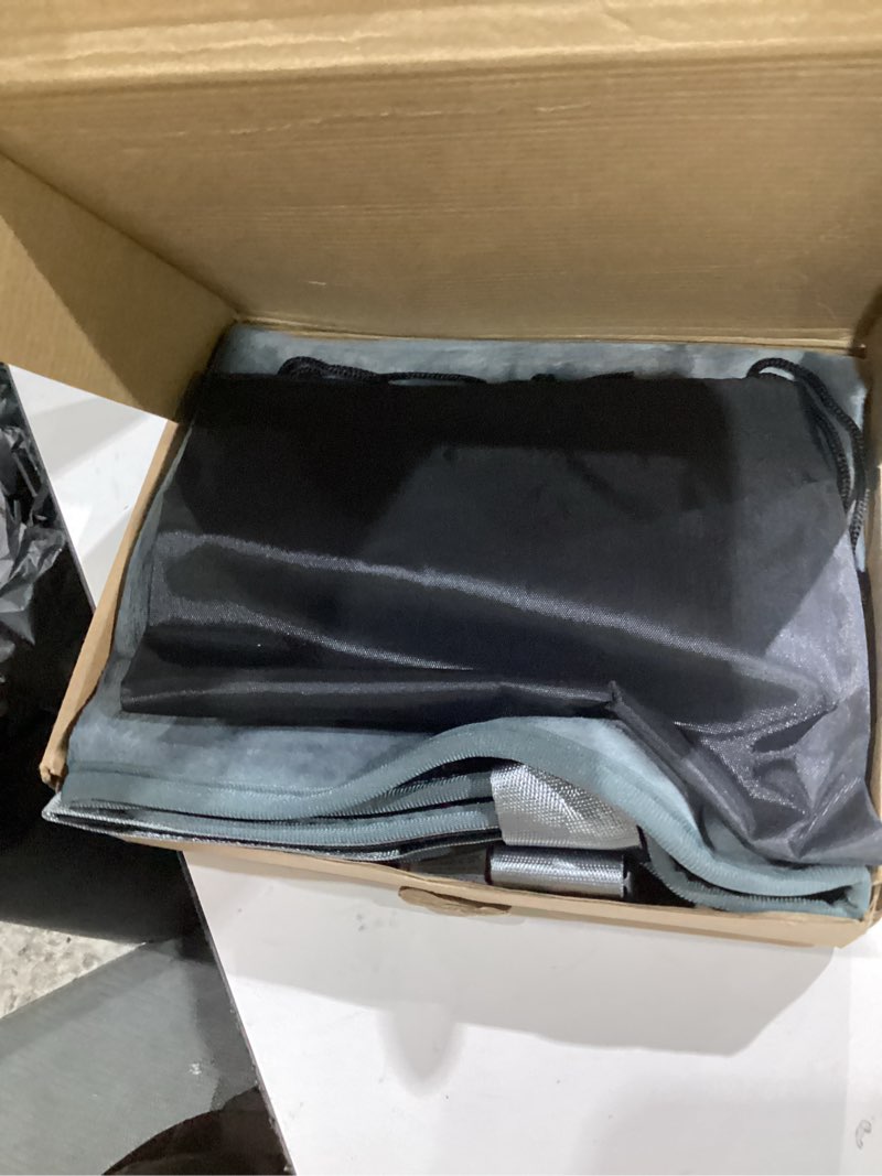 Condition photo showing New/Like New for cozybonder toddler airplane bed, kids airplane seat extender travel bed, kids airplane travel essentials, air must have for toddlers, portable plane footrest for flights darkgrey