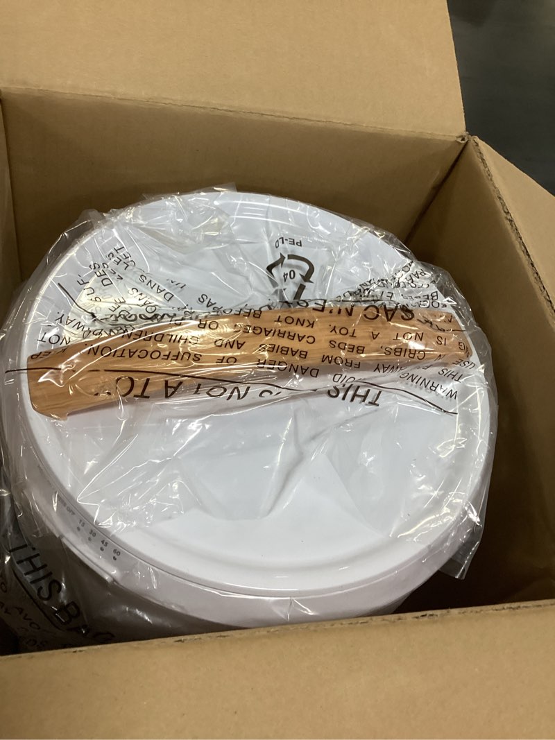 Condition photo showing Good Condition for SereneLife Counter Towel Warmer Bucket - with Customized Fragrance for Spa and Bathroom, Luxury Towel Heater, Auto Shut Off, Fits 1 Large Towel, Blanket, Bathrobe, PJs (Natural)