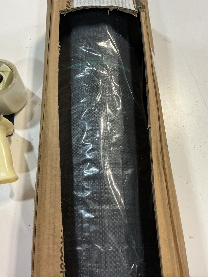 Condition photo showing New/Like New for 4ft x 300ft weed barrier landscape fabric, 3.2oz heavy duty woven geotextile fabric, block gardening mat ground cover, weed control garden cloth for gardening ground, landscaping, driveway 3.2oz-4x300ft