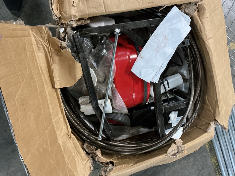 Condition photo showing As Is for Garvee 50Ft Professional Drain Cleaner Machine