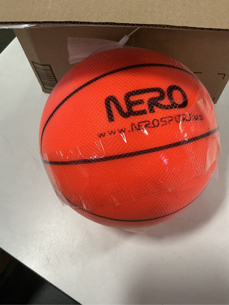 Condition photo showing New/Like New for NERO SPORT Ninja Silent Basketball- Soft Foam Indoor Hoop Play | Soundless Ball for Quiet Dribbling and Indoor Training