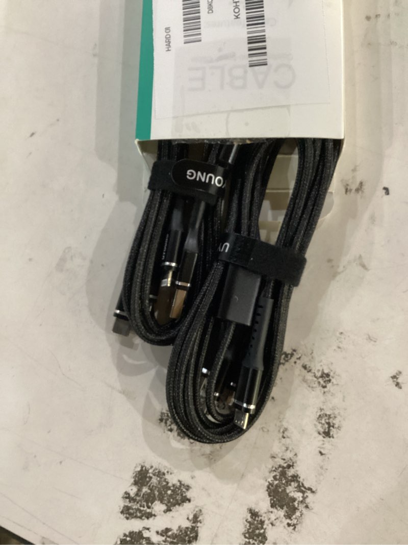 Condition photo showing Good Condition for multi charging cable 2pack 6ft, 3 in 1 charger cable braided universal phone charging cord with lightning/type c/micro usb ends, multiple usb cable for iphone/samsung/google cell phones and more 6ft usb a to multiple connectors black
