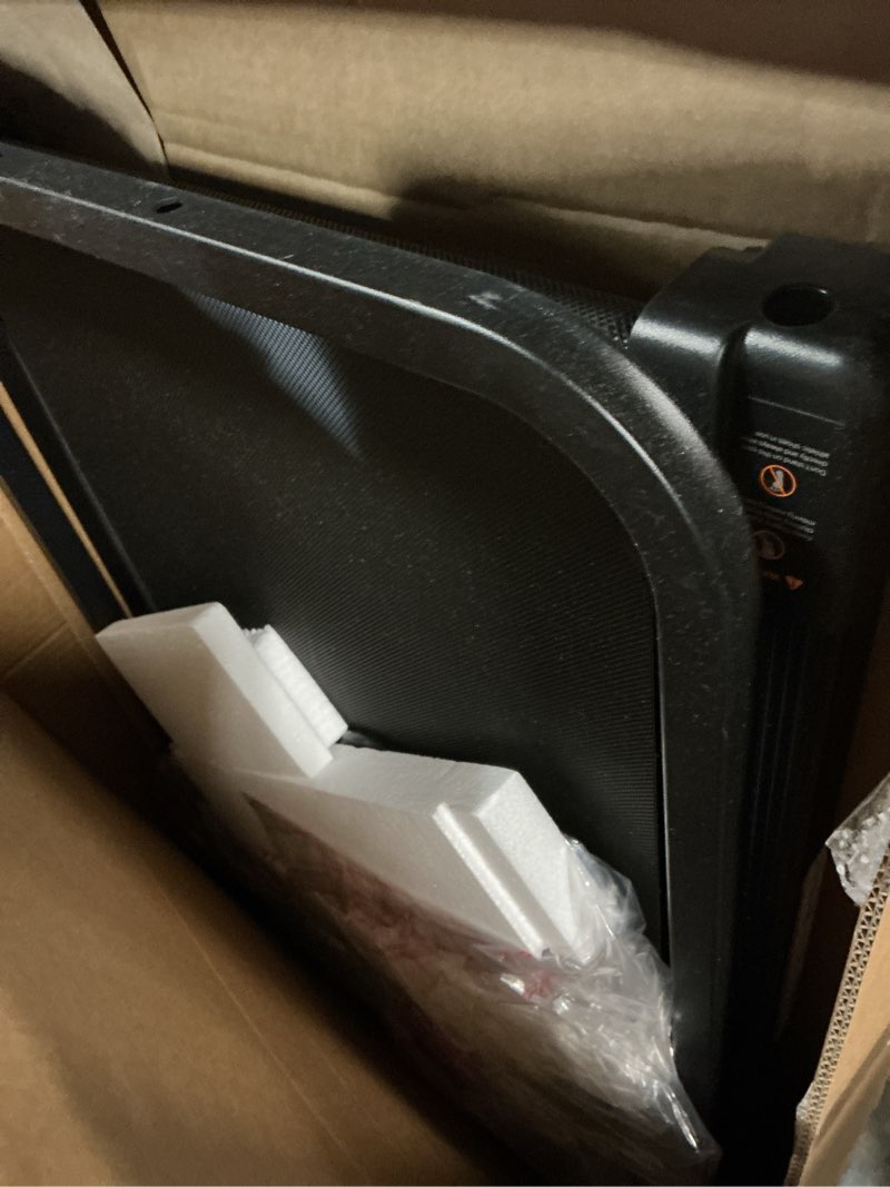 Condition photo showing As Is for walking pad treadmill for home - folding treadmills with handle bar portable compact fold up indoor foldable handles electric walk pads small spaces mini running quiet under bed office