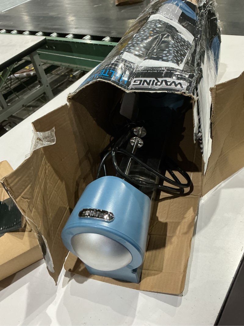 Condition photo showing As Is for waring commercial light-duty single spindle drink mixer, 1 cup included