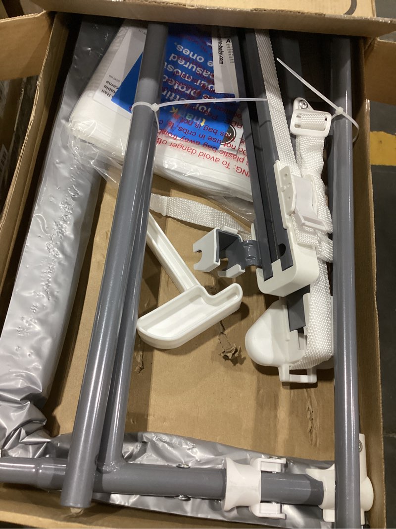 Condition photo showing Good Condition for regalo safety 54” extra long hideaway bed rail guard for toddlers, toddler bed rail with reinforced anchor safety system, 20” tall bed safety rail, fits twin, full & queen beds 54-inch hideaway, white
