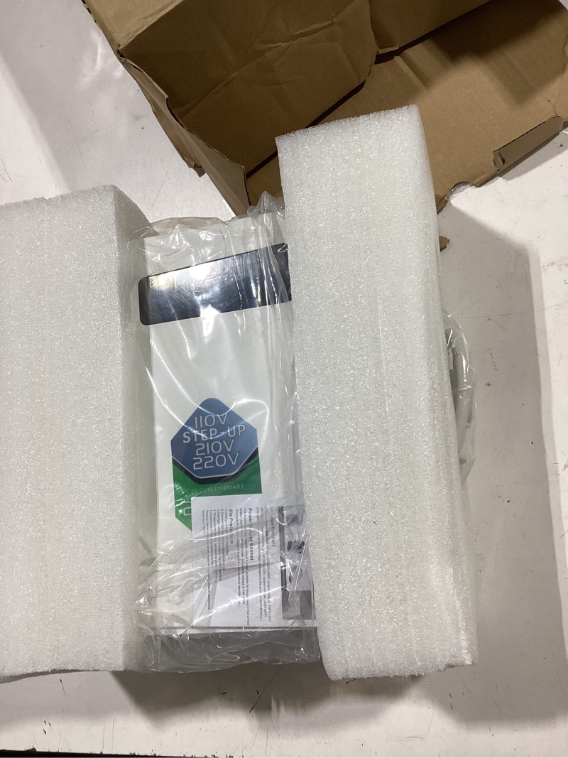 Condition photo showing Good Condition for untested umi 2000w step up voltage 110v to 220v converter, voltage converter 110v to 220v for large capacity device up to 4000w, step up converter 110v to 220v with pure copper coils- transformer 110v to 220v