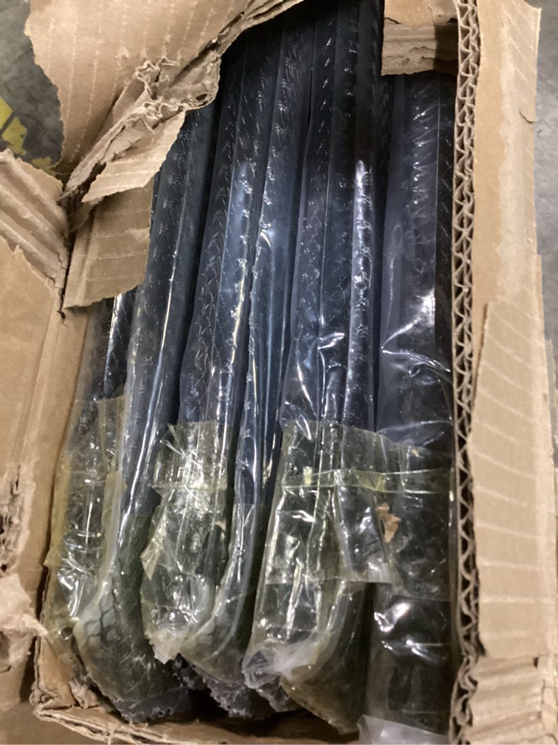 Condition photo showing Good Condition for Lock-in Gutter Guard - 6” x 210 ft Durable Coated Steel Leaf Gutter Guards Micro Mesh Gutter Screens Gutter Protection Covers Fit K Style Gutter, Black, Pack of 70