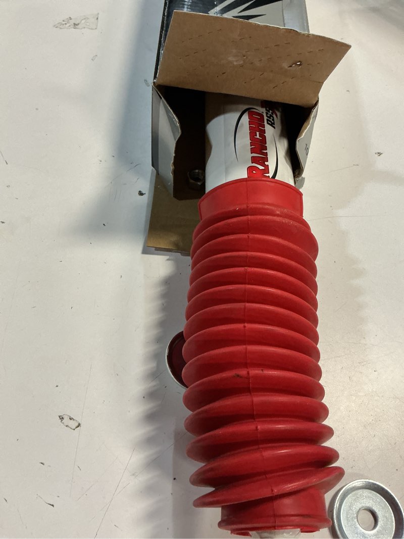 Condition photo showing As Is for rancho rs5000x rs55229 suspension shock absorber