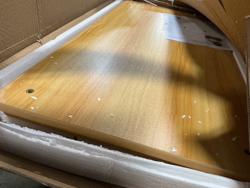 Condition photo showing Good Condition for funecy 2-tier end table, sofa side table with storage, narrow side table, bedside table for bedroom?for living room and small space (natural)