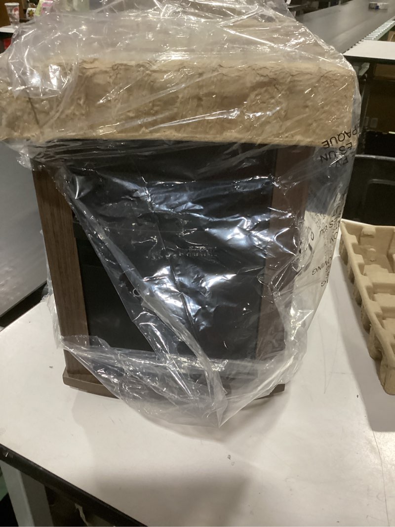 Condition photo showing As Is for Utilitech Utilitech 1500 -Watt Infrared quartz Cabinet Indoor Electric Space Heater with