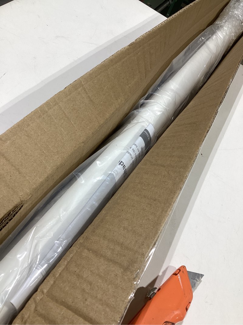 Condition photo showing New/Like New for LazBlinds No Tools No Drill Cordless Roller Shades, Light Filtering Roller Blinds for Windows, Thermal Insulated UV Protection Roll Up Window Blinds and Shases, 28'' W x 72'' H, White White-light Filtering 28'' W x 72'' H