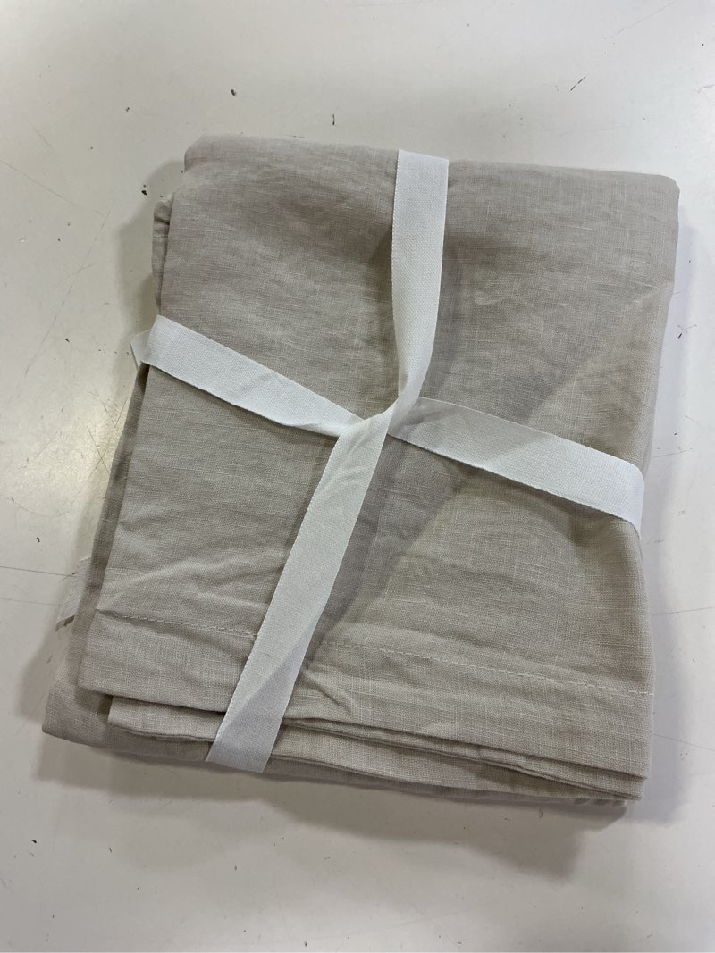 Condition photo showing Good Condition for european linen euro sham, euro, sand