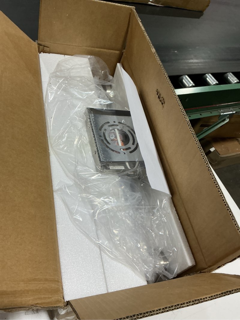 Condition photo showing New/Like New for melucee 4 lights brushed nickel vanity light modern bathroom light fixtures with hammered glass shade, indoor metal wall lights for powder room hallway kitchen, e26 base brushed nickel 4 lights