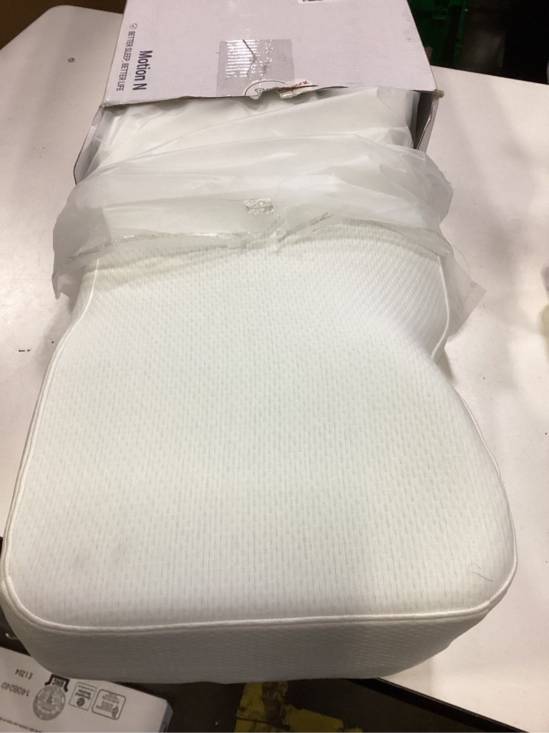 Condition photo showing Good Condition for Motex Height Adjustable Memory Foam Pillows for Sleeping Neck Supporting Ergonomic Pillows with Wash