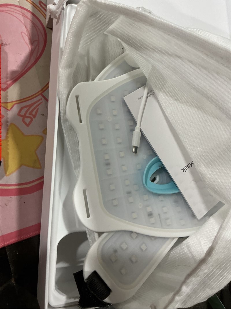 Condition photo showing As Is for (Similar to stock photo) 7 in 1 Portable Light Therapy for Face for Body Lamp with Stand, 920nm Red Infrared Light Therapy Device, LED Face Skin Body Skin Care at Home