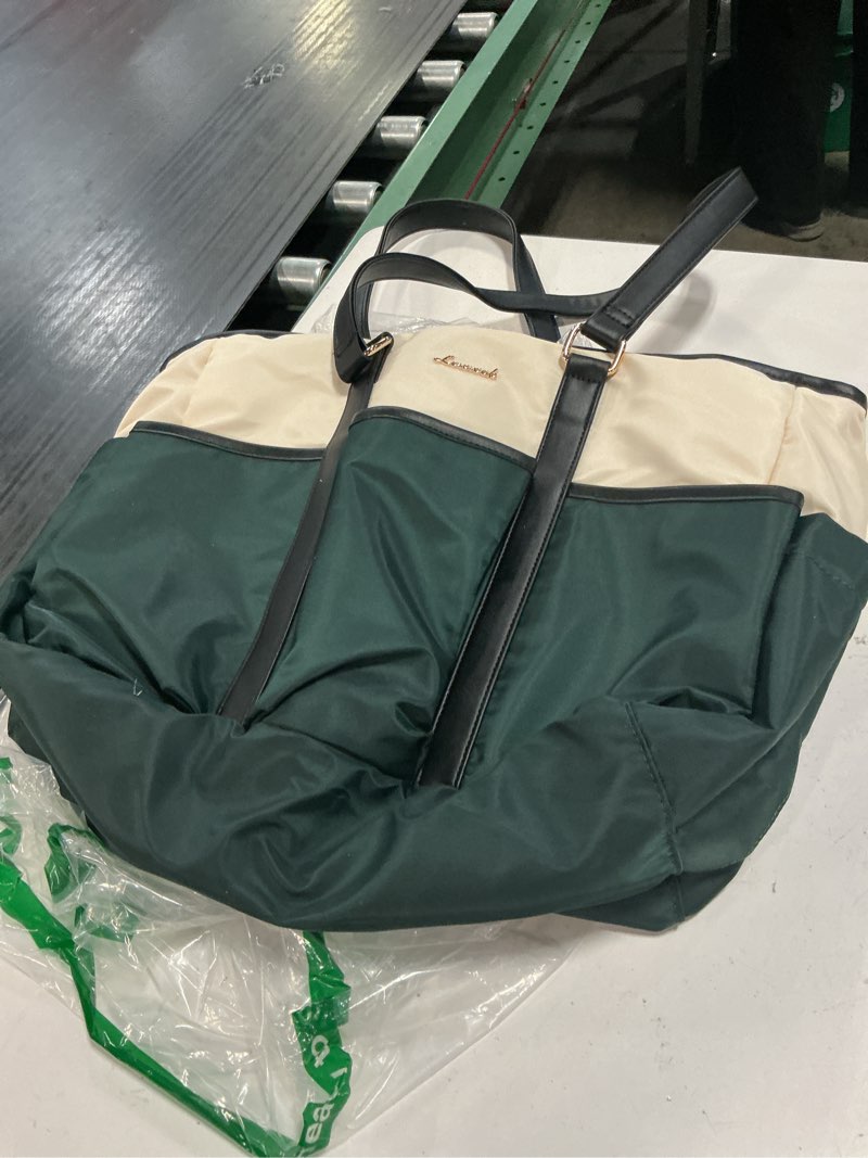 Condition photo showing Good Condition for lovevook women's work tote for laptop, 17" teacher/nurse utility bag - travel/college/daily, professional large purse handbag with multi pockets