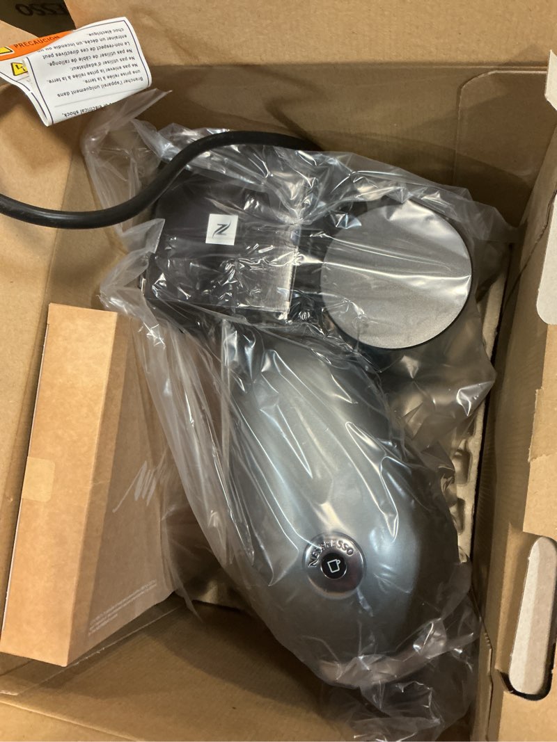 Condition photo showing New/Like New for Breville Nespresso VertuoPlus Deluxe Coffee & Espresso Single-Serve Machine in Titanium and Aeroccino Milk Frother in Black