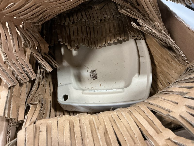 Condition photo showing As Is for American Standard 735121-400.020 Cadet 3 Toilet Tank Lid, 1 Pack, White